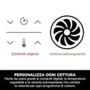 Ninja MAX Doppia Zona, Friggitrice ad aria digitale senza olio con doppio cestello, 6 in 1, 9,5 L, cestelli lavabili in lavastoviglie, antiaderenti, grigio piombo DZ400EU - 10