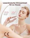 Haarlosy IPL Geräte Haarentfernung mit Kühlfunktion, 999,900 Lichtimpulse, 5 Energiestufen Schmerzfreie IPL Haarentfernung Laser Hair Removal für Frauen, Männer, Intimbereich, Körper und Beine - Rose - 4