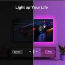 FUPT Led Strip Lights,2M RGB Lights for TV Led Backlight with App Control,Music Sync,LEDs Lights for Bedroom,Party,TV,Gaming Room for Christmas Halloween Decorations - 3