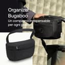 Bugaboo Organizer Multitasche Passeggino, Compatto e con Tasche Facili da Raggiungere, Accessorio Indispensabile per gli Oggetti Essenziali del Tuo Bambino, in Midnight Black - 2