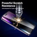 chejuza Privacy Displayschutzfolie für Asus Rog Phone 8/8 Pro/9/9 Pro [2 Stück], Härte 9H, vollständige Abdeckung, Anti-Spy aus gehärtetem Glas, HD-Displayschutz - 5