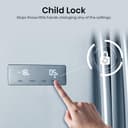 Hisense RS741N4WCE Freestanding American Side by side Door American Fridge Freezer 578 litre, with Non-Plumbed Water Dispenser, Silver, 90.8 × 179.3 × 74.3 cm (W×H×D) - 10