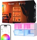 Nanoleaf Smart LED Shoe Boxes Sneaker Display Case, Stackable Shoe Storage Organizers, Collection Crate, Figures & Collectibles Showcase (4-Pack Starter Kit) - 1