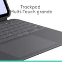 Logitech Combo Touch, Funda con Teclado, iPad Pro 13 Pulgadas (M4)(2024) - Teclado retroiluminado extraíble con Soporte abatible, Escritura cómoda, Modo Multiuso, Disposición QWERTY Español - Grafito - 4