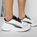 Puma - Pounce Lite, Zapatillas para Correr de Carretera Unisexo, Puma White-Puma Black, - 8