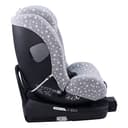 JYOKO Kids Funda de Algodón para Silla de Coche Compatible con Recaro Salia 125 Y Joie I-SPIN Grow (White Star) - 3