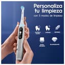 Oral-B iO 6 Cepillo De Dientes Eléctrico Gris, 3 Cabezales, 1 Estuche De Viaje, Diseñado Por Braun - 5