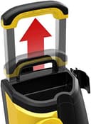 Lavor Hochdruckreiniger LVR4 150 WPS mit Reinigungsprogrammen WPS und regulierbarem Schaumsystem, 8 m Hochdruckschlauch, Druck 150 bar max, Fördermenge 480 l/h max, 2100 Watt, Gelb - 3