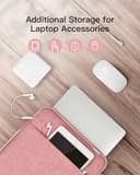 Inateck 360° 13-13.6 Pollici Borsa Porta Pc Compatibile con Macbook Air 13 M4 2025, M3/M2/M1 2012-2024, MacBook Pro 13 2012-2022, MacBook Pro 14 M5/M4/M3/M2/M1 Pro/Max 2025-2021 - 5