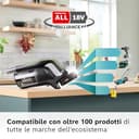 Bosch Unlimited 9 BBS921TBA Scopa Elettrica Senza Fili, Batteria 3.0 Ah, Tecnologia MicroClean, Compressore Slider, Luci LED, Verde - 14