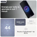 Motorola edge 60 neo con Moto AI (8/256GB, Tripla camera 50MP+13MP+10MP, selfie 32MP, Display 6.36" Super HD 120Hz, MediaTek Dimensity 7400, 5000mAh, TurboPower 68W, Android 15), PANTONE Grisaille - 5