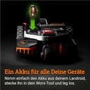 WORX Landroid Vision L1600 WR216E.1 - Mähroboter ohne Begrenzungskabel für Gärten bis 1600m², AI Rasenmäher Roboter (WLAN & Bluetooth, aktive Hindernisvermeidung mit KI-Technologie, Igelschutz) - 8
