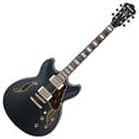 Ibanez AS73G-BKF - Chitarra Elettrica Semi-Hollow Body - Black - 1