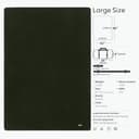 Molithe Decke aus 100% Wolle, 160 x 220 cm, warm, dick, waschbar, Militär-Wolldecke, ideal für Camping, Outdoor, Sportveranstaltungen, Survival-Kits - 6