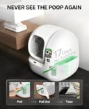 PETKIT PUROBOT MAX PRO 2 Self Cleaning Cat Litter Tray with AI Camera, Facial Recognition & Health Insights, Smart App & Odour Control Automatic Cat Litter Box, Quiet & Spacious for Multiple Cats - 8