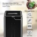 Fellowes 4633001 Distruggidocumenti Powershred 325i, a Striscia, Nero - 2