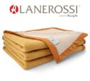 LANEROSSI Coperta in pura Lana vergine Merinos Matrimoniale Art. CLEOPATRA doubleface - misura cm 220x250 AUTUNNALE 400gr (01 come foto) - 4