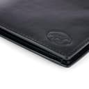 Mauro Pelletteria Portafoglio Uomo Pelle con Portamonete, Made in Italy, Lavorazione Artigianale, Porta carte di Credito, Protezione RFID, Colore Nero - 4