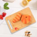 2 Stück Graviertes Bambus Schneidebrett Holzbrett Küche Holzbretter, Holzschneidebrett, Schneidbretter, Einzugsgeschenke Haus Wohnung, Cutting Board Wood, Einweihungsgeschenk Haus Wohnung(30x20cm) - 5