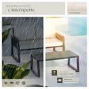 tectake® Set Salottino da Giardino, Telaio in Alluminio Antiruggine, Divano, Cuscini Spessi, Tavolo da Giardino, Regolabile, Set Salotto da Esterno, Design a Corda – Stile 2, 2 Posti + Tavolo - 7