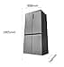 Haier Cube 90 Series 5 HCR5919ENMM - Frigorífico 4 Puertas, Congelador dos zonas, Motor Inverter, My Zone, Cajón Humidity Zone,Total No Frost, Ancho 90,8cm, Capacidad XXL 643L, Iluminación LED, Inox - 4
