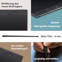 Wacom Intuos Pro Medium – Innovatives Grafiktablett inkl. Wacom Pro Pen 3, kompakt & leicht – Vielseitige Wahl als Zeichentablett für Illustratoren, Designer & Bildbearbeiter - 4