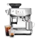 Sage - The Barista Touch Impress - Bean to Cup Coffee Machine with Grinder & Milk Frother, Cappuccino, Latte, Espresso Maker, Easy to Use, 8 Presets, Milk Jug, 1700 W and Cold Brew Function, Sea Salt - 8