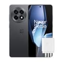 OnePlus 13R Smartphone 12 GB RAM + 256 GB ROM, Snapdragon 8 Gen 3, 6.78" 120Hz Display, 50MP Dual Camera + OIS, 6000 mAh Battery, with 80W SUPERVOOC Charge, Nebula Noir - 1