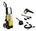 Lavor Idropulitrice Ad Acqua Fredda Galaxy 140, 450 Litri/Ora, 140 Bar Max, 1900 W, con Spazzola Rotante, Giallo - 1