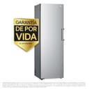 LG GFT41PZGSZ - Congelador No Frost Total, 1 Puerta, Compresor Smart Inverter, de 355 L y 186 cm, Congelador Vertical con Funcion de Congelacion Rapida, Color Inox - 2