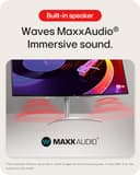 LG UltraFine 27UP83AK-W, 27 inch 4K UHD IPS Computer Monitor, FreeSync, DisplayHDR 400, Speakers, HDMI, DP, USB-C(65W PD), White - 2