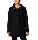 Columbia Panorama Long Jacket Chaqueta, Negro, M para Mujer - 1