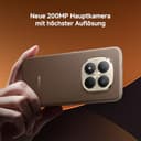 XIAOMI Redmi Note 15 Pro+ 5G Smartphone (8+256 GB) – 6500-mAh-Akku, IP66/IP68 Staub- und Wasserschutz, Neue 200-MP-Kamera, 6,83" AMOLED-Display, Schwarz, 2 Jahre Garantie - 12