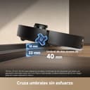 DREAME L40s Pro Ultra Aspiradora Robot, 19.000 Pa, Cepillo Doble HyperStream, Acceso a Altura de 4 cm, Cepillo Lateral Extensible y Elevable, Limpieza con Mopa de Agua Tibia a 75 °C, Autolimpieza 3.0 - 6