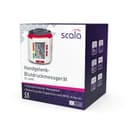 scala SC 6400 rot Handgelenk Blutdruckmessgerät – Präziser Blutdruckmesser mit WHO-Indikator & 85 Speicherplätzen – Fuzzy Logic Technologie – Inkl. Box & Batterien – Manschette 13,5-19,5 cm - 4