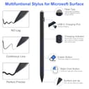 Microsoft Surface Pencil - Stylus Pen for Surface Pro 12/11/9/10/8/X/7/6/5/4/3 with 4Nibs, Surface Pro Stylus for Surface Go 3/Go 2/Book/Laptop 5, 4096 Pressure Sensitivity, Palm Rejection - 2