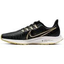 Nike Women's W AIR ZOOM PEGASUS 36 PRM Running Shoe, Dk Smoke Grey Particle Grey Black Infinite Gold Pale Ivory Summit White, 4 UK - 4