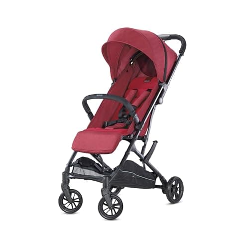 Inglesina Sketch Passeggino Leggero e Compatto, Rosso, Confortevole, fino a 17kg, Chiusura una Mano, UPF 50+