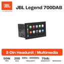 JBL Legend 700D 2 DIN DAB Plus Radio - Autoradio mit Bildschirm, CarPlay Android Auto, Freisprechanlage Auto Radio mit Bluetooth, 7-Zoll Touchscreen, USB/AUX UKW/MW, 6-Kanal 4V Vorverstärkerausgänge - 6