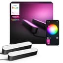 Philips Hue White and Color Ambiance Barra LED Smart Play, 2 pezzi, Kit Base con Lampada Smart e Alimentatore Incluso, Lampada LED Dimmerabile, Nero - 1