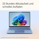 Microsoft Surface Laptop | Copilot+ PC | 13.8” Touchscreen | Snapdragon® X Elite (12 Kerne) | 16GB RAM | 512GB SSD | neuestes Modell, 7. Edition | Saphirblau - 4