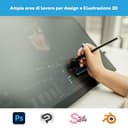 Wacom Cintiq 24 (Edizione 2025) – Tavoletta grafica con schermo – tablet con penna 2.5K con Wacom Pro Pen 3, supporto regolabile, vetro antiriflesso e colori super precisi - 2