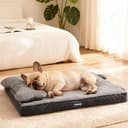 Cuccia Ortopedica per Cani con Cuscino Rimovibile, Lettino Lavabile Memory Foam a Forma Cassetta Uova, Impermeabile Letto per Supporto Testa e Articolazioni, Cuccia cane Interno con Base Antiscivolo - 1
