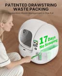 PETKIT PUROBOT MAX PRO 2 Self Cleaning Cat Litter Tray with AI Camera, Facial Recognition & Health Insights, Smart App & Odour Control Automatic Cat Litter Box, Quiet & Spacious for Multiple Cats - 8