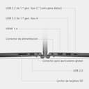 DELL 15 Portátil DC15255 – 15,6" FHD 120Hz, AMD Ryzen 7 7730U, 16GB RAM, 1TB SSD, AMD Gráficos Radeon™, Webcam HD, Windows 11 Home, Teclado QWERTY Español, Color Negro - 9