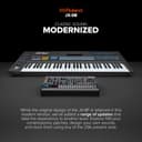 Roland JX-08 Modulo Sonoro Sintetizzatore Boutique – Riedizione Moderna e Compatta del Leggendario Roland JX-8P del 1985 con Nuovi Effetti, Sequencer Polifonico e Molto Altro – Leggero, Portatile - 11