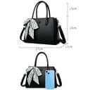 Fryloo Borse Borsa Tote Casual A 3 Strati da Donna - di Design Lusso in Morbida Pelle Pu per Uso Quotidiano, Lavoro E Viaggio-Cachi - 3