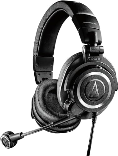 Audio-Technica M50xSTS-USB StreamSet™ Auriculares Profesionales USB Para Streaming Negro