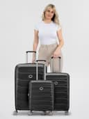 Delsey_Meteor_Parent, Nero , Kofferset + (3-teilig) - 5