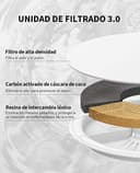 PETKIT CYBERTAIL Fuente de Agua para Gatos, con Bomba de Agua inalámbrica, Menos de 25 dB, Filtro 3.0, con Luces LED, Capacidad de 1,8 l, para Gatos, Perros y Otras Mascotas, Gris - 4